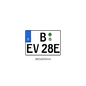 Carbon E-Kennzeichen