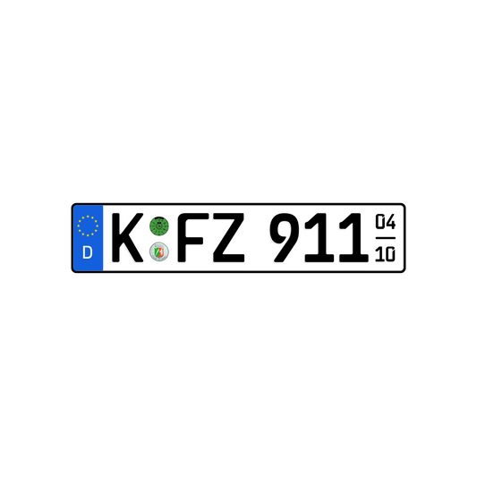 Saison Autokennzeichen